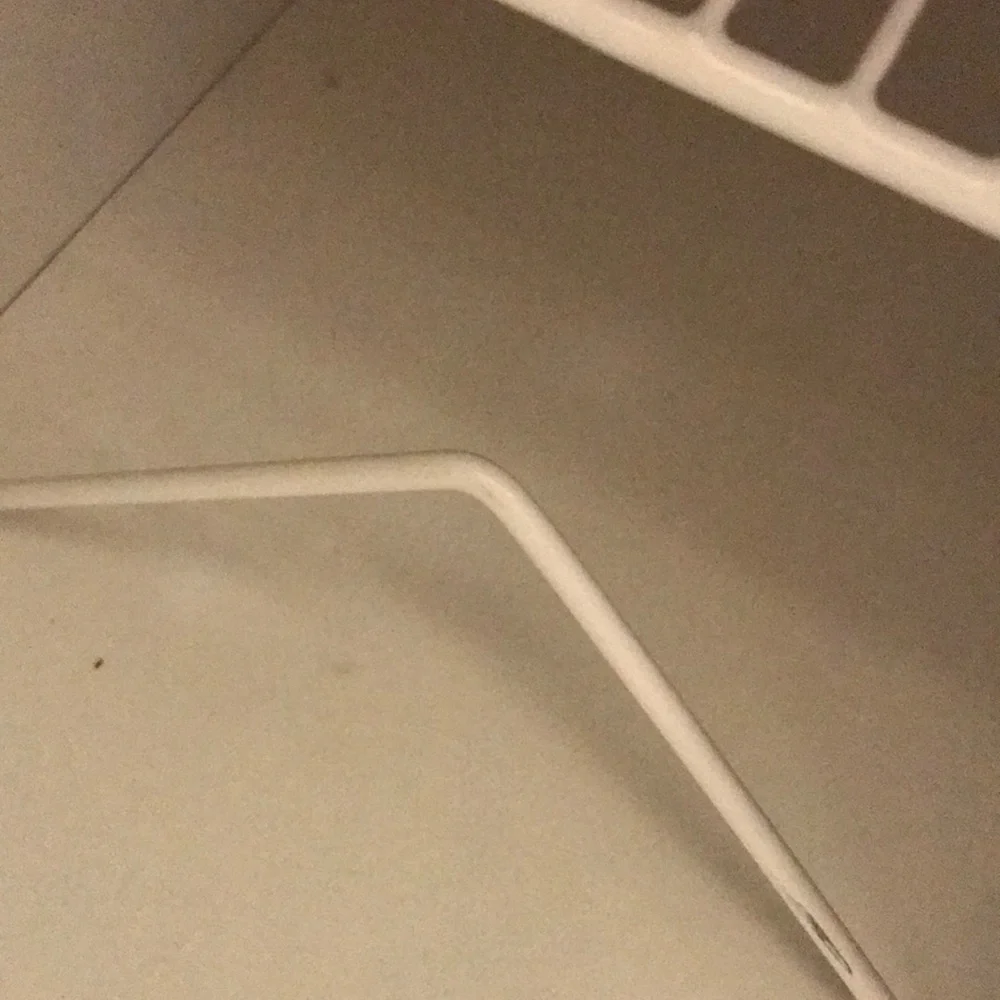 White Metal Wire Shelf Final Sale